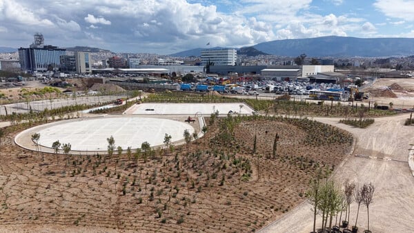 Προχωρούν οι εργασίες για το νέο πάρκο 25 στρεμμάτων στον Ελαιώνα