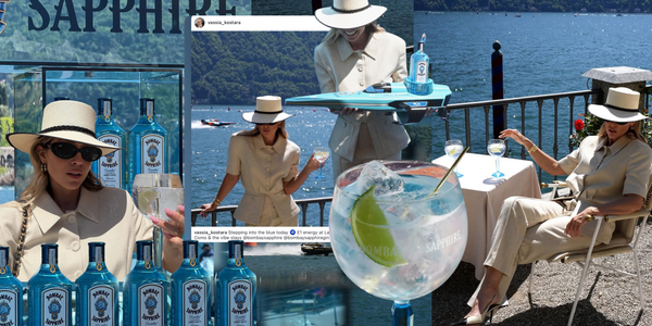 Η Βάσια Κωσταρά με το Bombay Sapphire στο Grand Prix 2026 της E1 στη Villa d’Este
