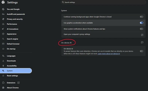 Ο Google Chrome έχει κατεβάσει ένα AI μοντέλο 4GB στη συσκευή σου χωρίς να το ξέρεις