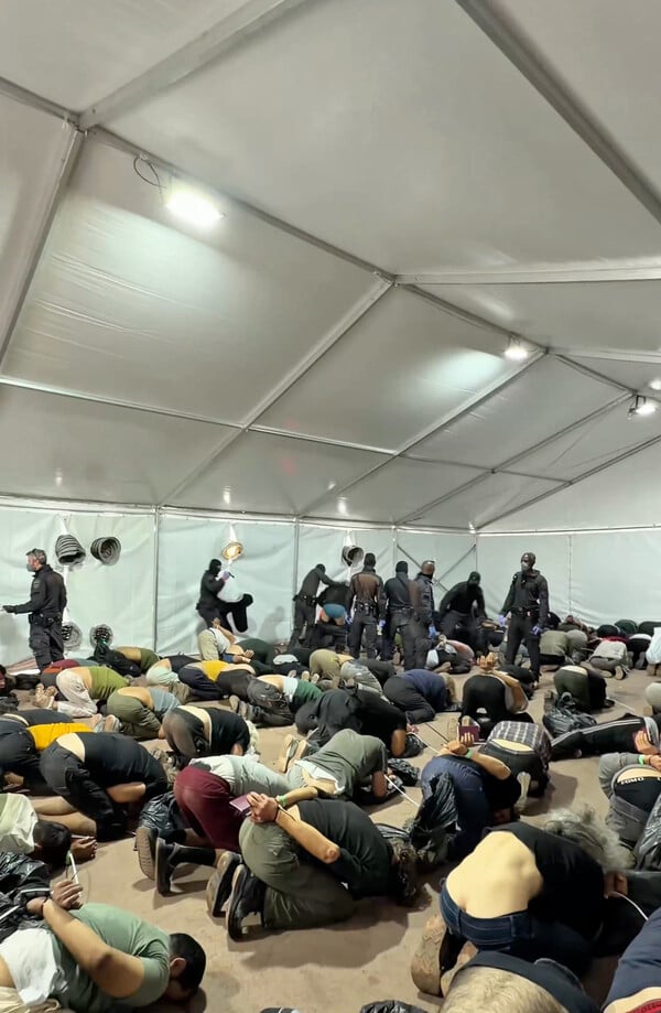Μπεν-Γβιρ: Βίντεο με Ευρωπαίους ακτιβιστές αποκαλύπτει την κακομεταχείριση των Παλαιστινίων κρατουμένων