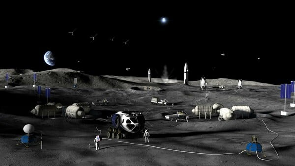 NASA ΣΧΕΔΙΟ ΣΕΛΗΝΗ ΒΑΣΗ