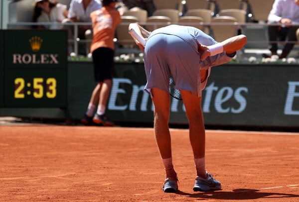 ROLAND GARROS JANNIK SINNER ΚΑΥΣΩΝΑ ΑΠΟΚΛΕΙΣΜΟ