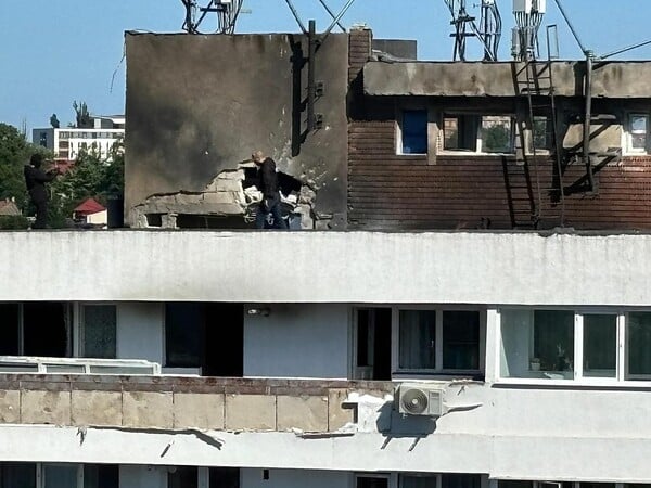 ΡΟΥΜΑΝΙΑ ΡΩΣΙΑ DRONE ΕΚΡΗΞΗ