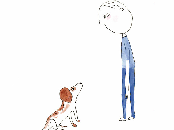 Διάλογος αδέσποτου σκύλου και ανθρώπου