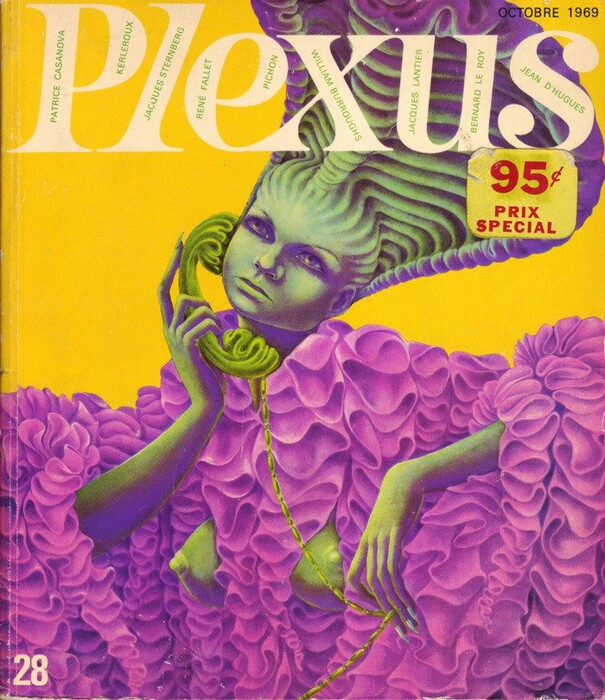 19 εξώφυλλα σουρεαλιστικής erotica των 70's από το περιοδικό Plexus