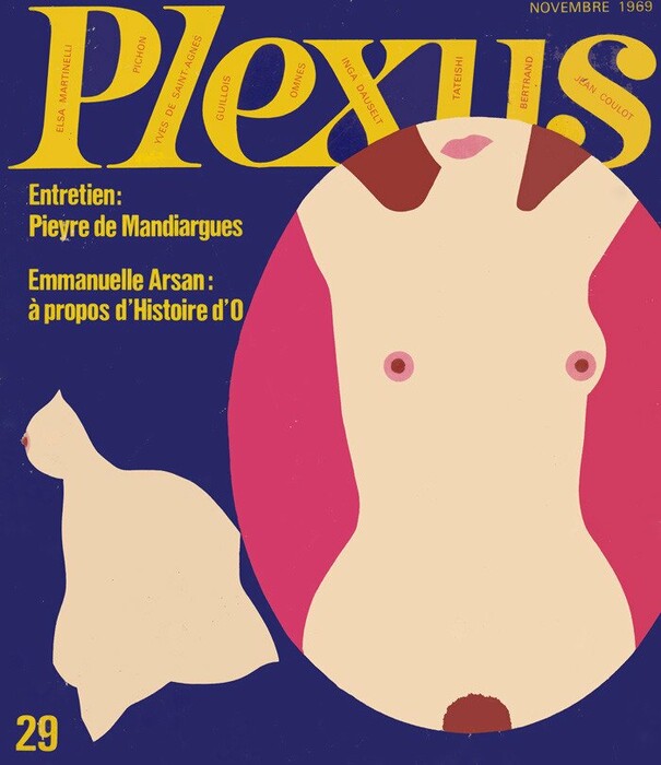 19 εξώφυλλα σουρεαλιστικής erotica των 70's από το περιοδικό Plexus