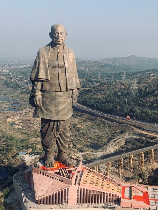H Ινδία αποκάλυψε το ψηλότερο άγαλμα του κόσμου - Οι πρώτες εντυπωσιακές φωτογραφίες