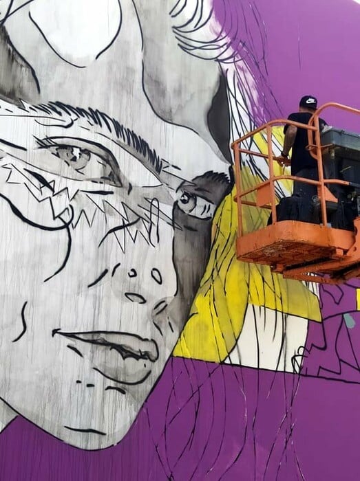 Τρία νέα murals του Same84 και της UrbanAct στην Αγία Βαρβάρα