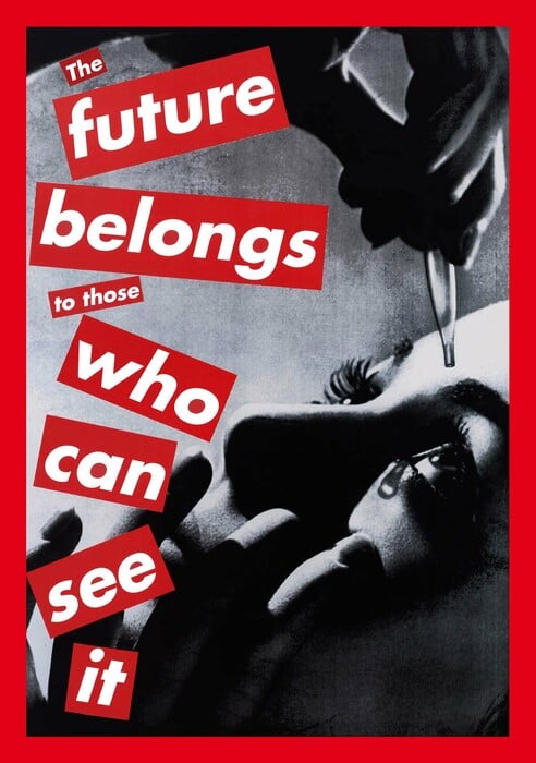 Η εικαστικός Barbara Kruger στη National Gallery of Art