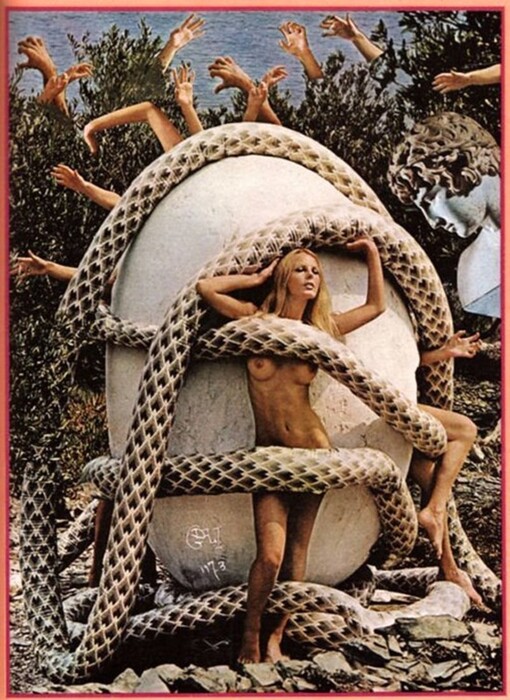 Σπάνιες φωτογραφίες από την σουρεαλιστικά σέξι φωτογράφιση του Νταλί για το Playboy το 1973 (NSFW)