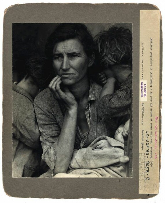 ΝΥΤ: Η εμβληματική φωτογραφία «Μητέρα Μεταναστών» έχει «φωτοσοπαριστεί»
