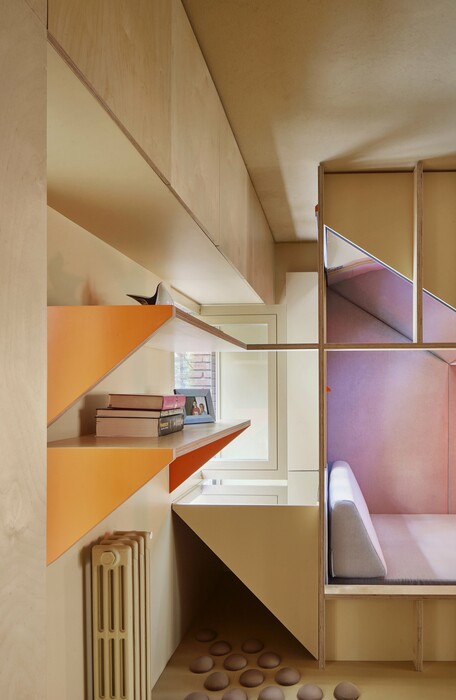 Ένα διαμέρισμα 46 τ.μ. στη Μαδρίτη που έχει το δικό του μικροκλίμα