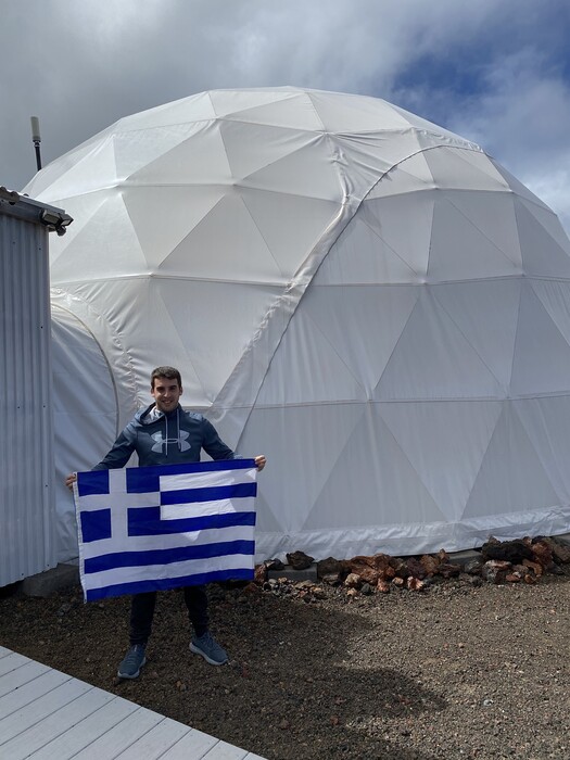 Ένας Έλληνας εκπαιδευόμενος αστροναύτης σε αποστολή προσομοίωσης της ESA