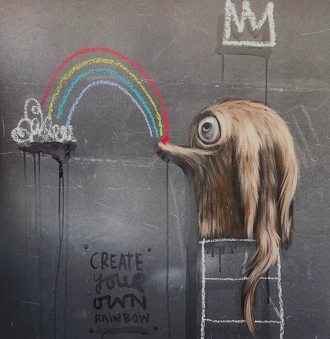 Μία street artist δημιουργεί τα πιο μελαγχολικά πλάσματα με ελπιδοφόρα μηνύματα