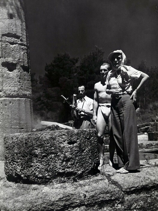 Σπάνιες φωτογραφίες της Λένι Ρίφενσταλ στην Αρχαία Ολυμπία