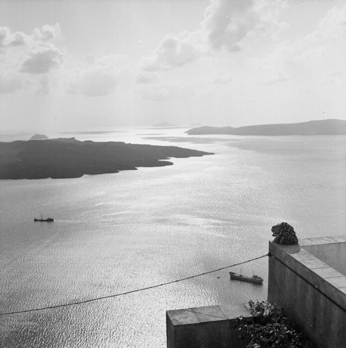 Γαϊδουράκια, θέα και τουρίστες στη Σαντορίνη του 1968