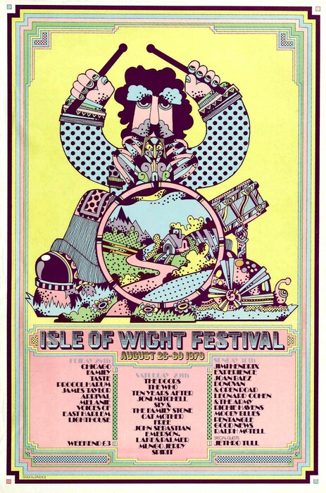 50 χρόνια από το τρίτο Isle of Wight Festival