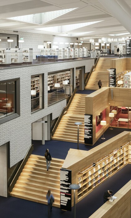 H νέα μοναδική σήμανση της Εθνικής Βιβλιοθήκης του Λουξεμβούργου