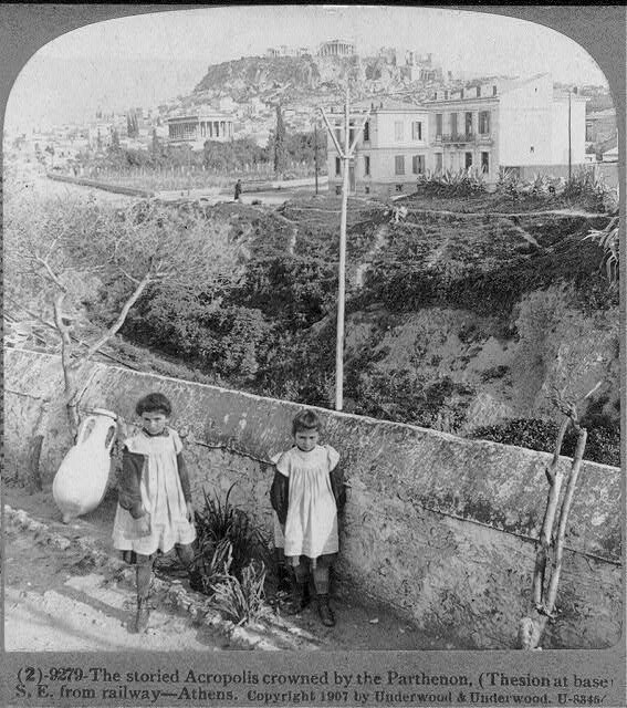 25 φωτογραφικά ντοκουμέντα της Αθήνας από τα αρχεία της Βιβλιοθήκης του Κογκρέσου