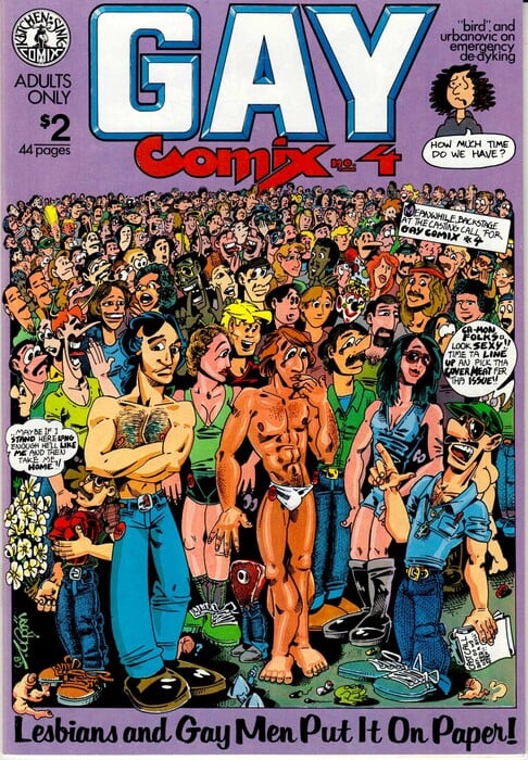 H ιστορία της πρωτοποριακής queer έκδοσης «Gay Comix»