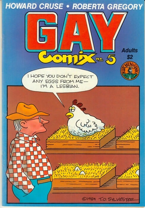 H ιστορία της πρωτοποριακής queer έκδοσης «Gay Comix»