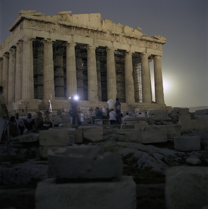 Μια νύχτα στην Ακρόπολη