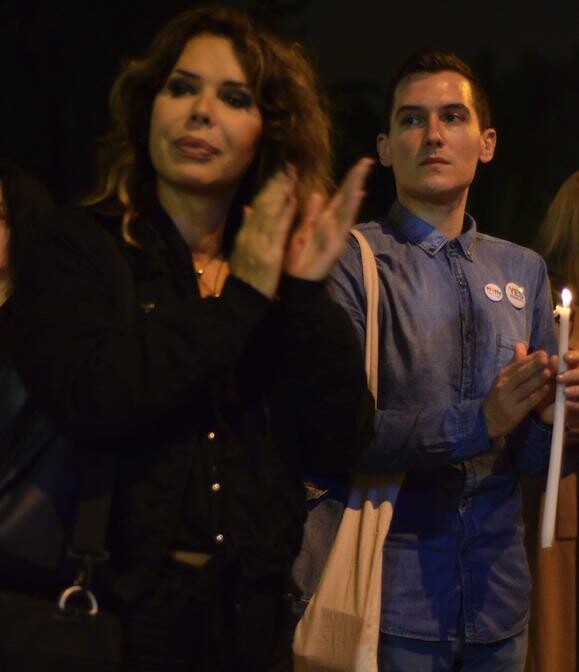 30 φωτογραφίες απ' την πορεία για την Παγκόσμια Ημέρα Μνήμης Διεμφυλικών