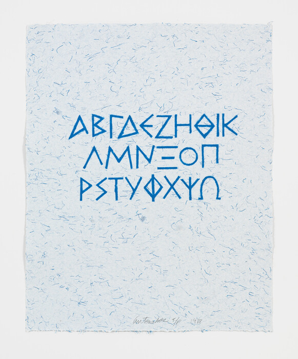 Tα "τυπώματα" του Στήβεν Αντωνάκου στο Κρατικό Μουσείο Σύγχρονης Τέχνης