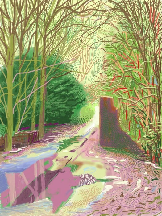 50 εκτυφλωτικά έργα τέχνης του David Hockney σε υψηλή ανάλυση