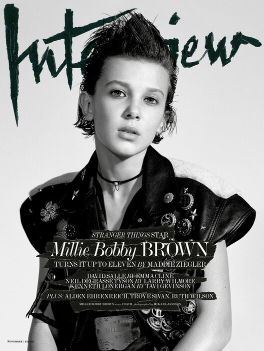 Η Εleven του Stranger Things έκανε το πρώτο της εξώφυλλο