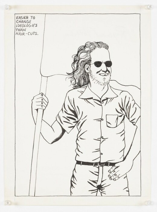 Ο πολυφωνικός και ανισόρροπος κόσμος του Raymond Pettibon