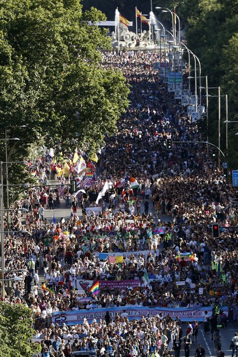 Το μεγαλύτερο Pride του κόσμου στην Μαδρίτη - ΦΩΤΟΓΡΑΦΙΕΣ