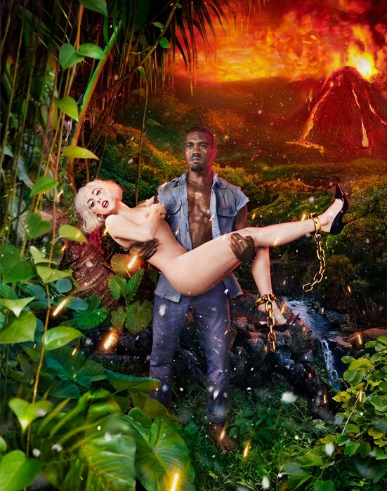H Gaga γυμνή στα χέρια του Kanye + 5 ακόμη διάσημοι δια χειρός David LaChapelle