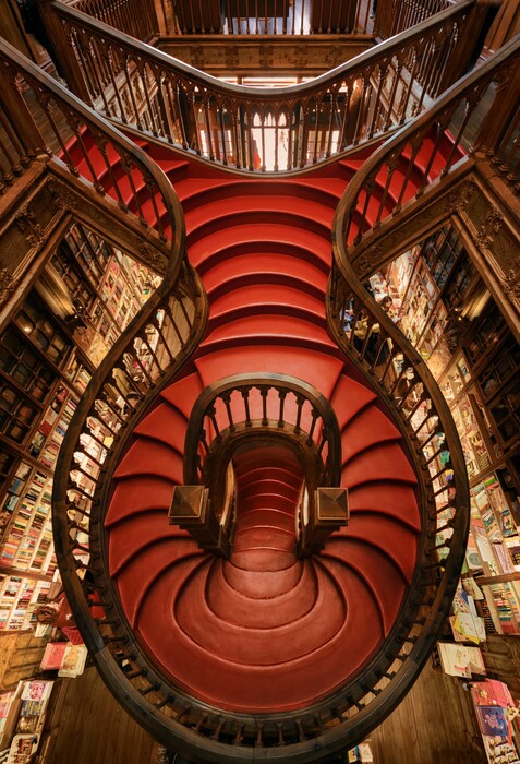 Lello bookstore interior