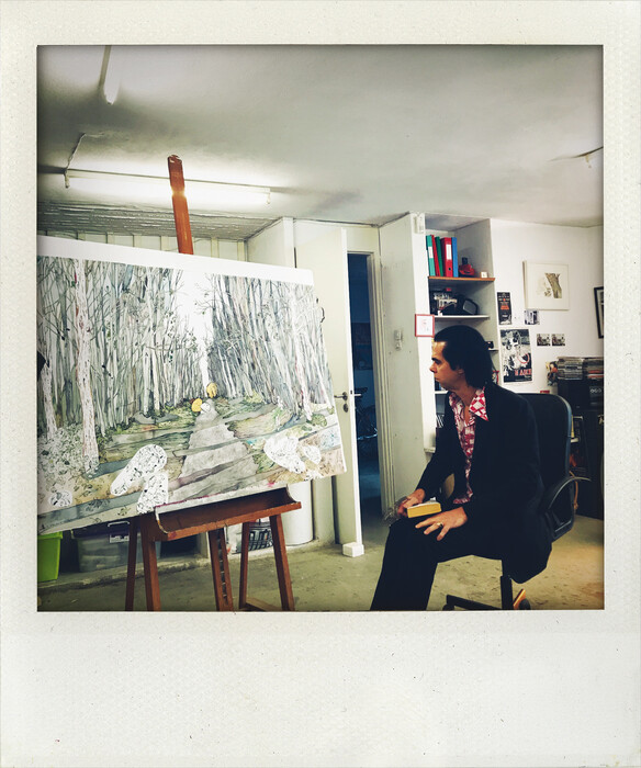 Nick Cave στη LIFO: «Με συναρπάζει η παράξενη, οραματική τέχνη του Στέφανου Ρόκου»