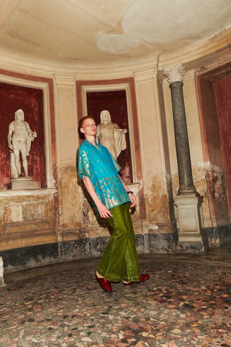 O Γιώργος Λάνθιμος φωτογραφίζει τα μοντέλα του Gucci στα μουσεία και τα αρχαία μνημεία της Ρώμης