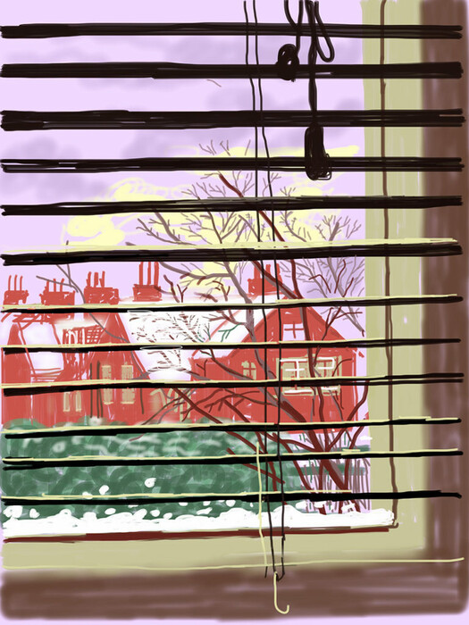 Τα υπέροχα έργα του David Hockney ζωγραφισμένα σε iPhone εκδίδονται στον Taschen
