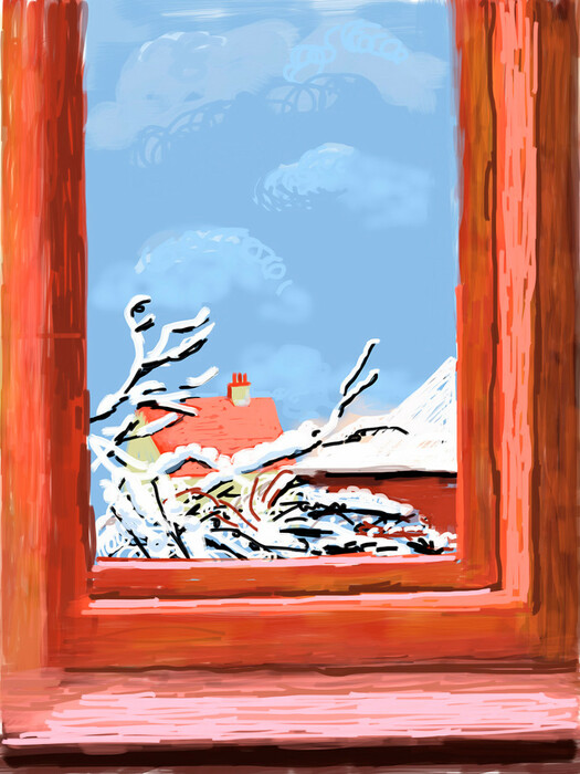 Τα υπέροχα έργα του David Hockney ζωγραφισμένα σε iPhone εκδίδονται στον Taschen