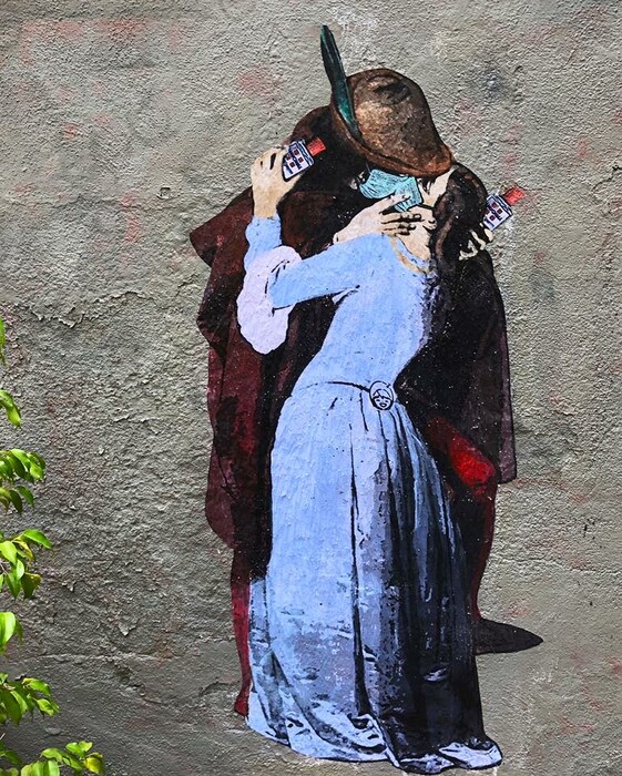 Επιβλητική street art για την εποχή του κορωνοϊού σε όλο τον κόσμο