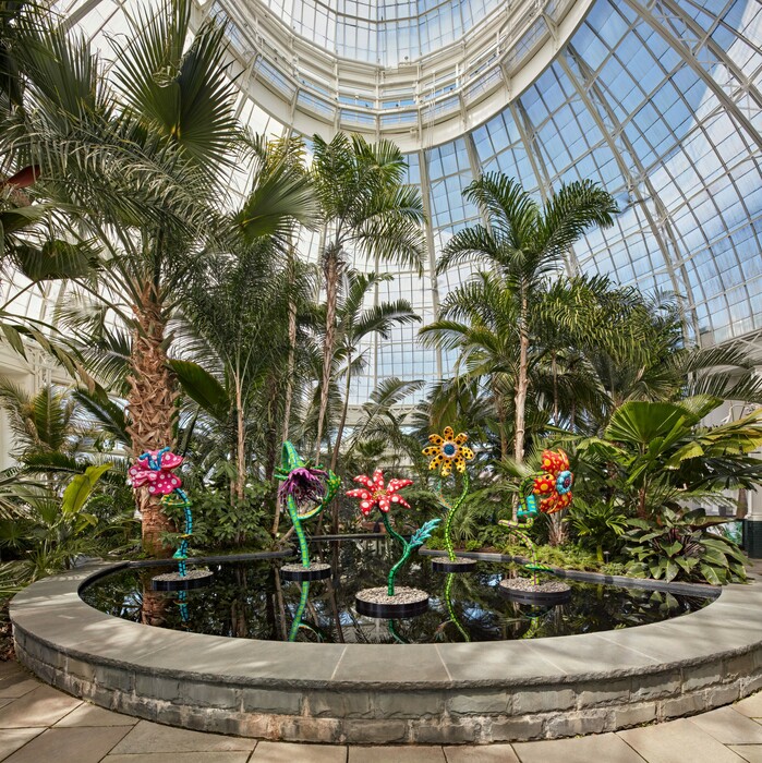 Ο θρίαμβος των λουλουδιών και της Γιαγόι Κουσάμα στο Βοτανικό Κήπο της Νέας Υόρκης