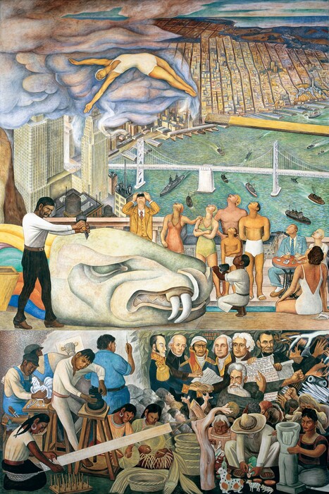 «Pan American Unity»: Η ιστορία και η μεταφορά της μεγάλης εμβληματικής τοιχογραφίας του Ντιέγκο Ριβέρα