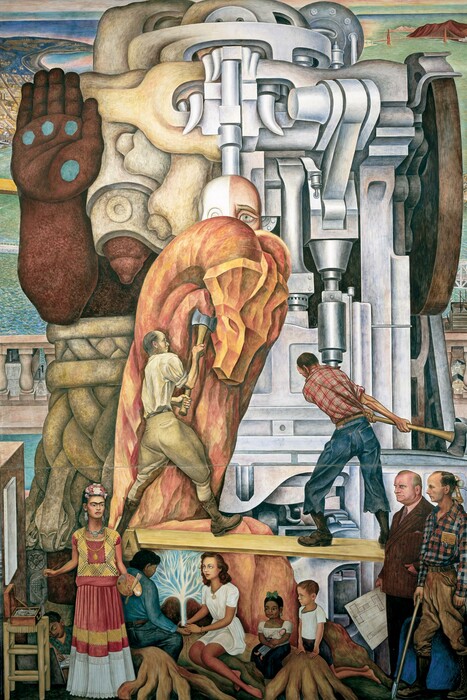 «Pan American Unity»: Η ιστορία και η μεταφορά της μεγάλης εμβληματικής τοιχογραφίας του Ντιέγκο Ριβέρα