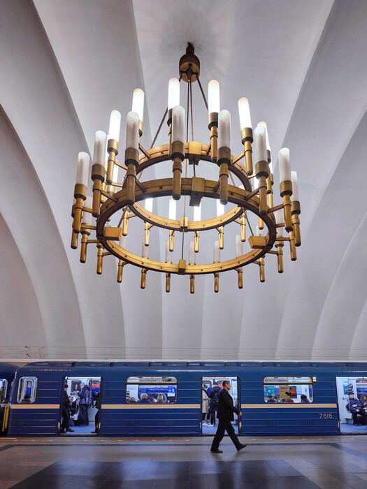 The Stunning Grandeur of Soviet-Era Metros