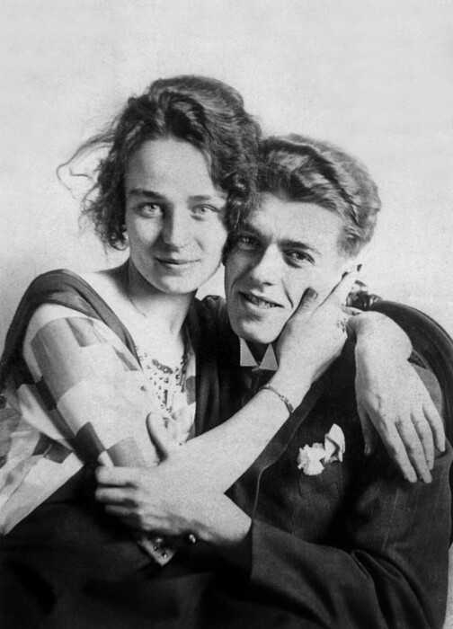 Ρενέ Μαγκρίτ με τη γυναίκα του Ζωρζέτ Μπερζέ