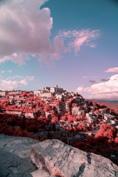 Infrared Photos Capture Breathtaking Views of France in Cotton-Candy Pink Hues