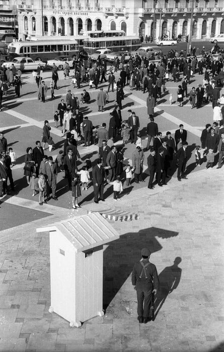 Η ζωή στους δρόμους της Αθήνας το 1964