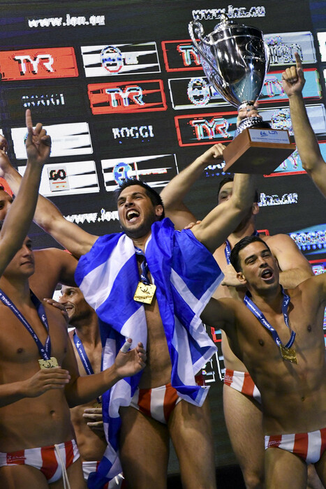 Γιάννης Φουντούλης: Αθλητής υδατοσφαίρισης, αρχηγός της Εθνικής Ομάδας Πόλο Ανδρών