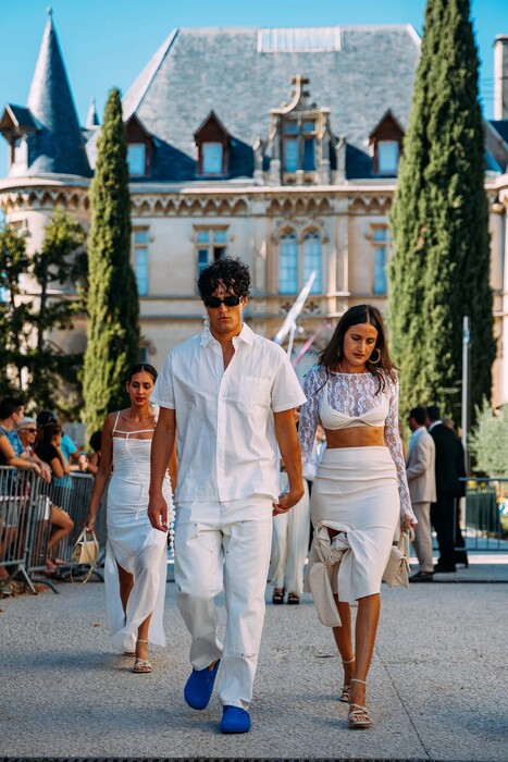 See Every Arrival at Simon Porte Jacquemus and Marco Maestri’s South of France Wedding