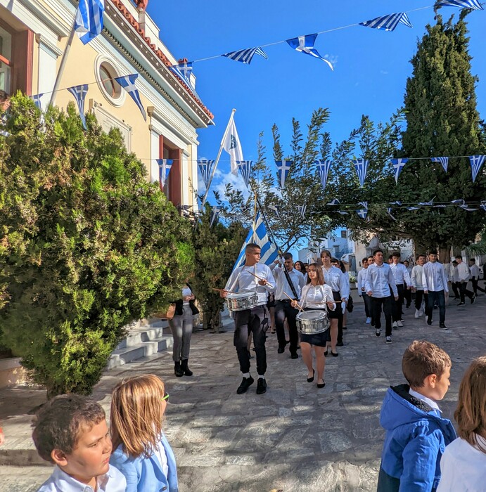 Παρέλαση στην Κέα