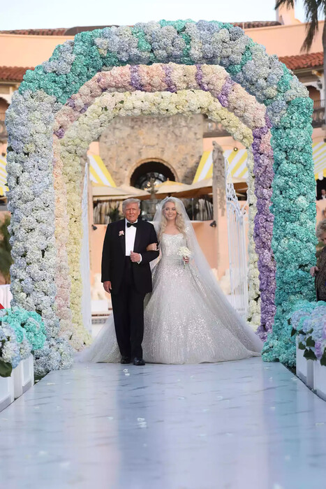 Tiffany Trump Marries Michael Boulos at Mar-a-Lago as Her Dad Donald Trump Prepares to Announce 2024 Run